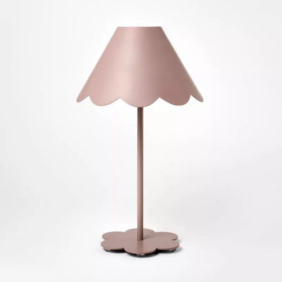 Scallop Shade Metal Table Lamp - Purple | Threshold Studio McGee Target 2025 - Picture 2 of 6